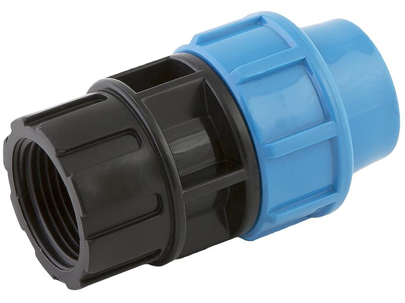 Муфта комбинированная 25х1' М для труб ПНД фото 1