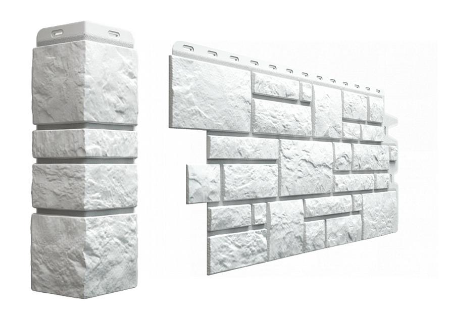 Фасадная панель Döcke «Burg» цвет платиновый ОПТ фото 1