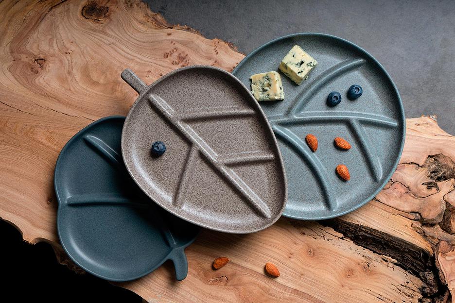 Блюдо сервировочное Billibarri «Dancing Leaves» 20 см, арт.900-068 ОПТ фото 4