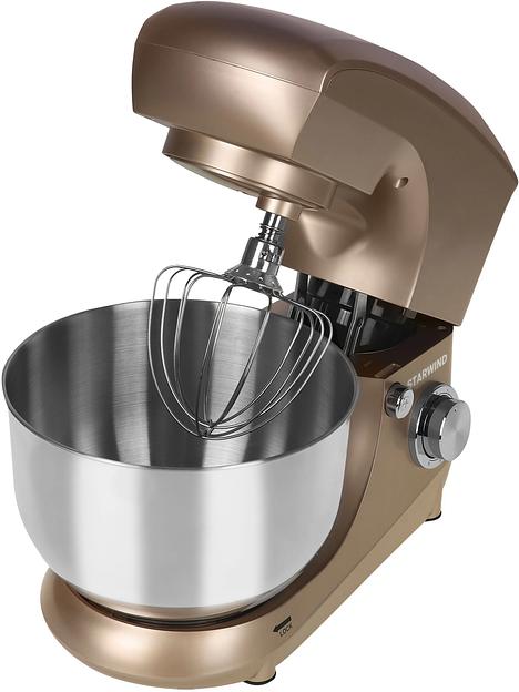 Миксер планетарный Starwind SPM5181 1300Вт золотистый фото 1