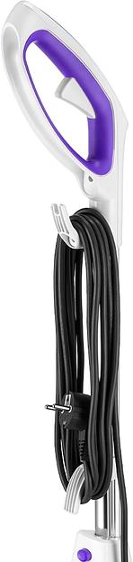 Швабра паровая Kitfort КТ-1085 1500Вт белый/фиолетовый фото 7