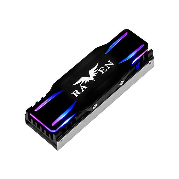 Аксессуары Silverstone G560TP03ARGB010 Комплект охлаждения M.2 SSD cooling kit with ARGB lighting фото 1
