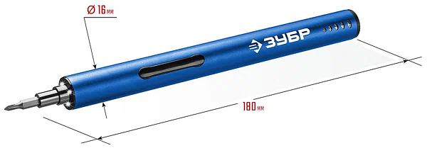  Отвертка аккумуляторная ЗУБР ОТР-4 Н20 фото 3