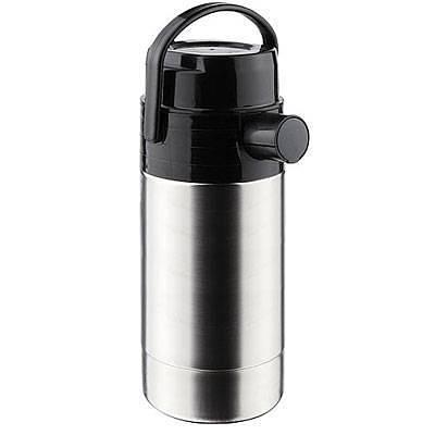 Термос 2 л. нерж. с пневмонасосом Гейзер /1/3/ фото 1