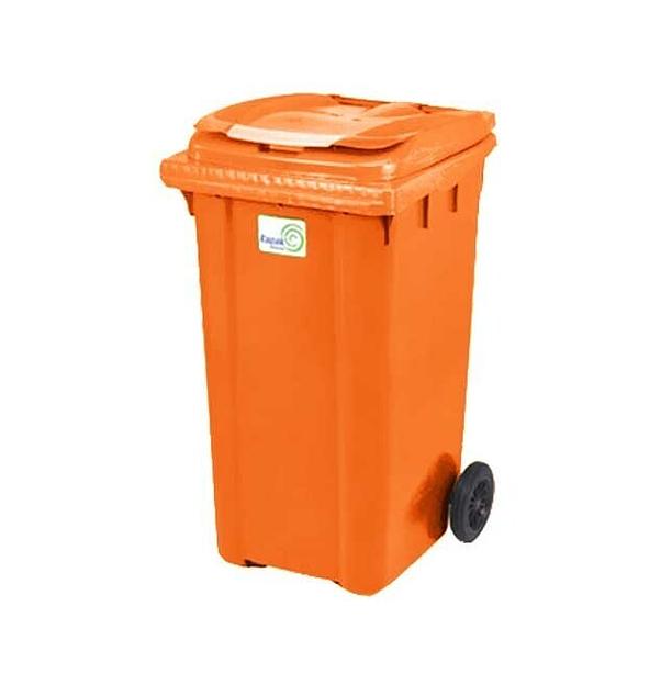 Евроконтейнер Razak 240 л оранжевый фото 1
