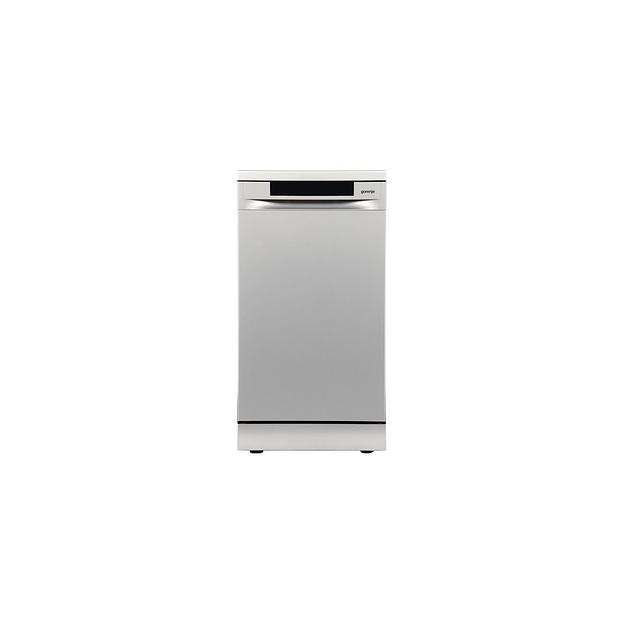 Посудомоечная машина Gorenje GS541D10X (Инвертор-3), узкая, напольная, 44.8см, загрузка 11 комплектов, нержавеющая сталь фото 1