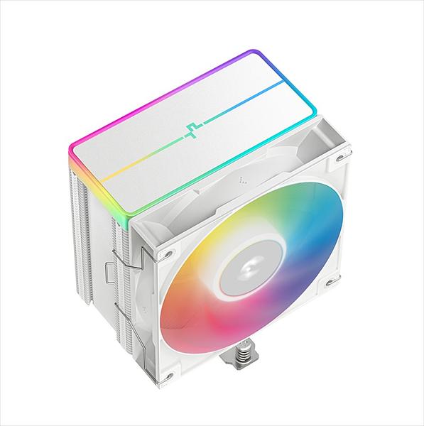 Кулер для процессора DEEPCOOL AG500 WH ARGB V2 белый 120мм алюминий+медь 1850rpm 29.4db 4-pin 240W 155мм фото 3