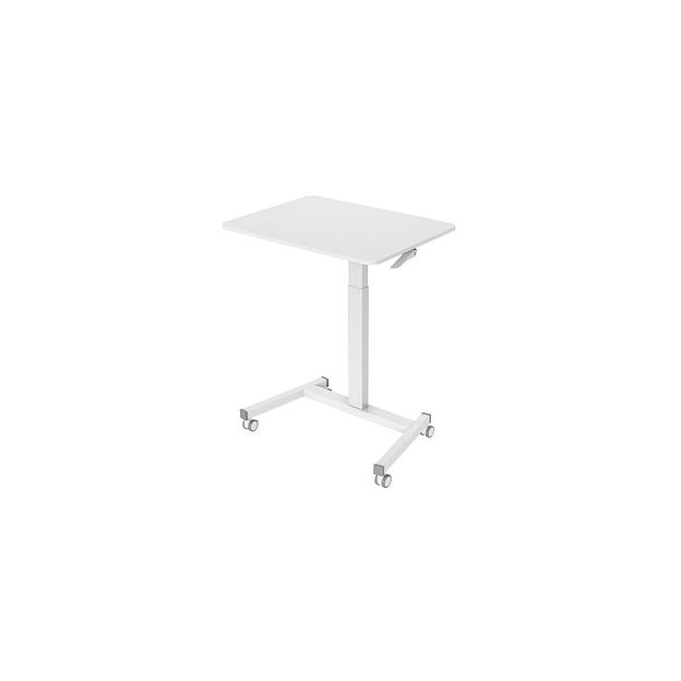 Стол для ноутбука Cactus CS-FDS102WWT, с регулировкой высоты, МДФ, белый фото 1