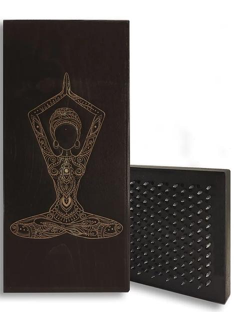 Доска садху прямоугольник черная в ассортименте ОПТ фото 4