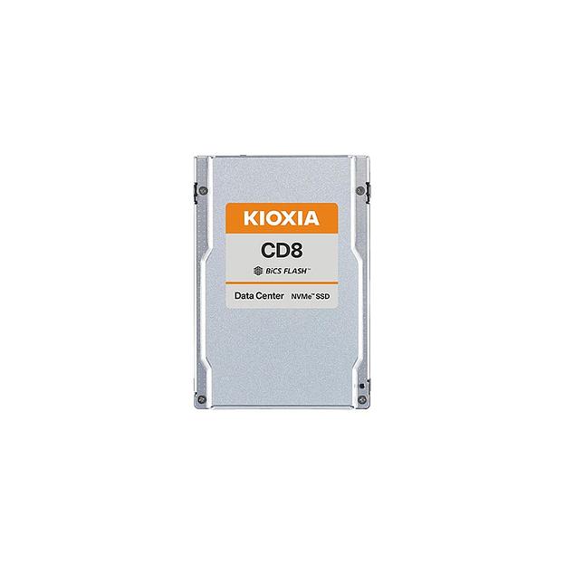 SSD накопитель Toshiba Kioxia CD8-R 7.68ТБ, 2.5", PCIe 4.0 x4, NVMe, PCIe [kcd8xrug7t68] фото 1