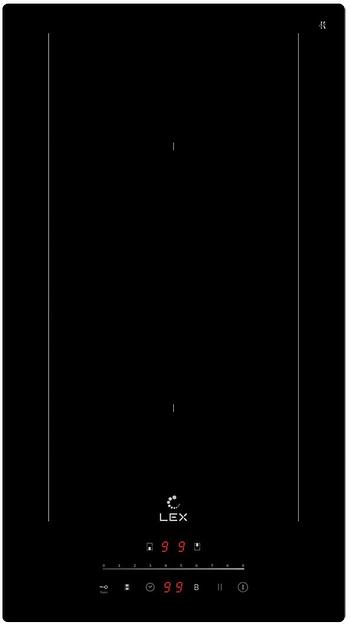 Индукционная варочная поверхность Lex EVI 321A BL черный фото 1
