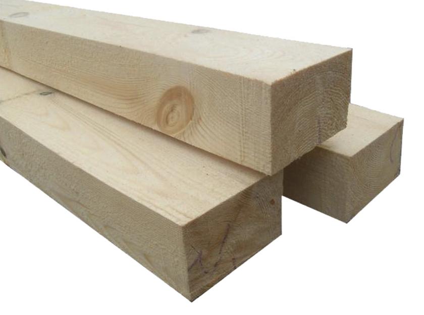 Брус хвойный 100х100х6000 мм 1 сорт, опт фото 1