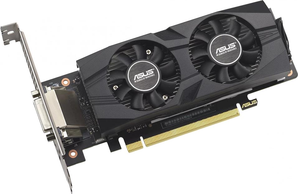 Видеокарта Asus PCI-E 4.0 RTX3050-O6G-LP-BRK NVIDIA GeForce RTX 3050 6Gb 96bit GDDR6 1507/14000 DVIx1 HDMIx1 DPx1 HDCP Ret low profile фото 2
