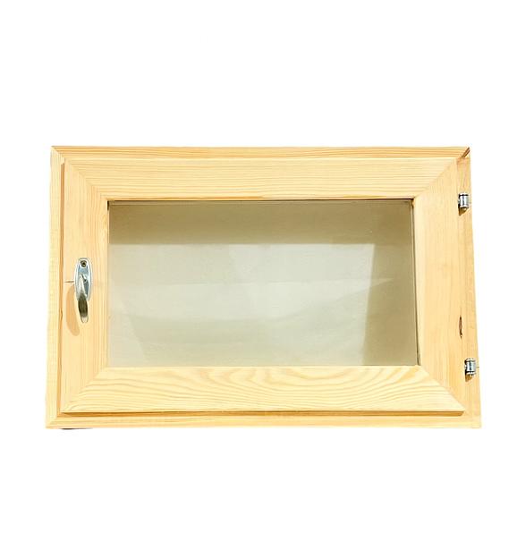 Окна из липы 600х600 мм фото 7