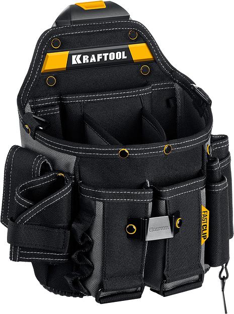KRAFTOOL KPB-23 поясная сумка с быстросъёмным креплением FastClip, 290 х 310 мм (38766) фото 2