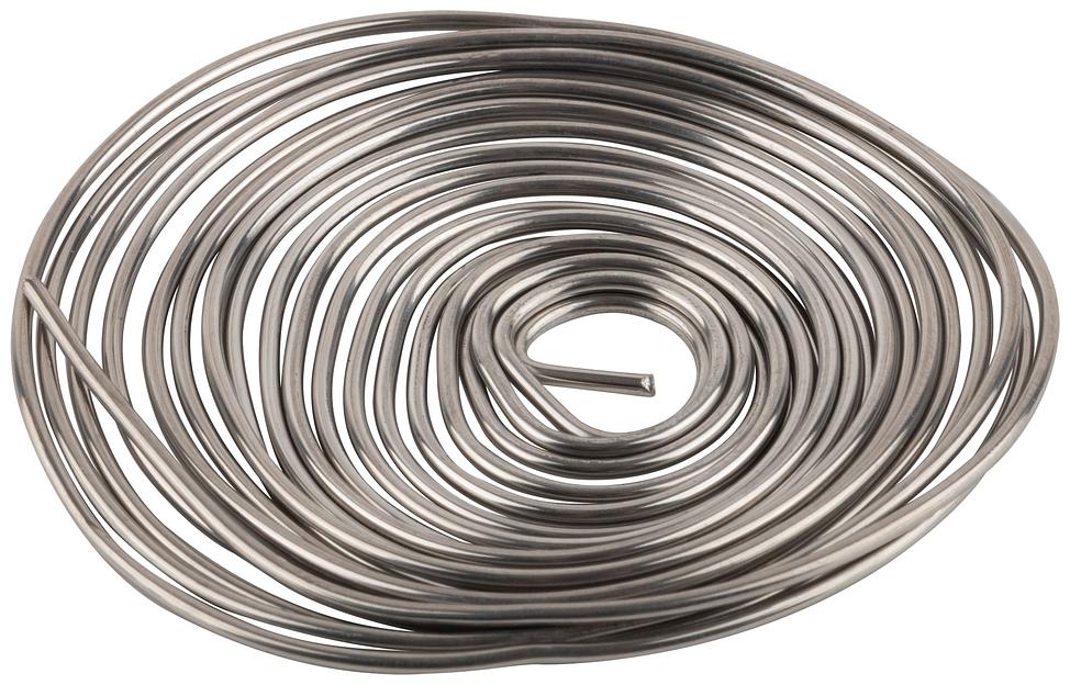 Припой оловянно-свинцовый ПОС 61 c канифолью, проволока диаметр 1 мм, 10 гр фото 2