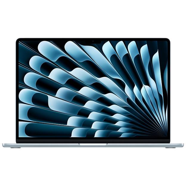 Apple MacBook Air 15-inch 2025 [MC7C4ZA/A] (КЛАВ.РУС.ГРАВ.) Sky Blue 15.3" Liquid Retina {(2880x1864) M4 10C CPU 10C GPU/16GB/512GB SSD/рекоменд.переход.1979059/1991284} (A3241) фото 1