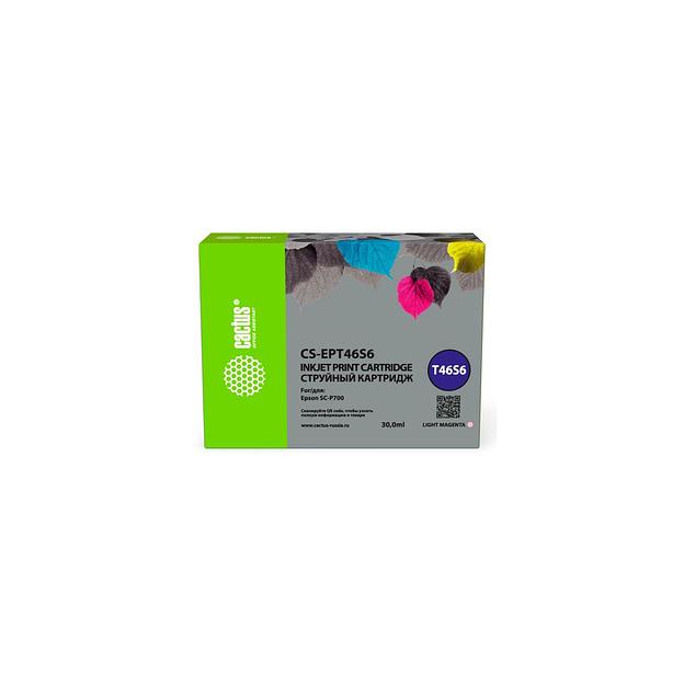 Картридж Cactus CS-EPT46S6, T46S6, фото пурпурный / CS-EPT46S6 фото 1