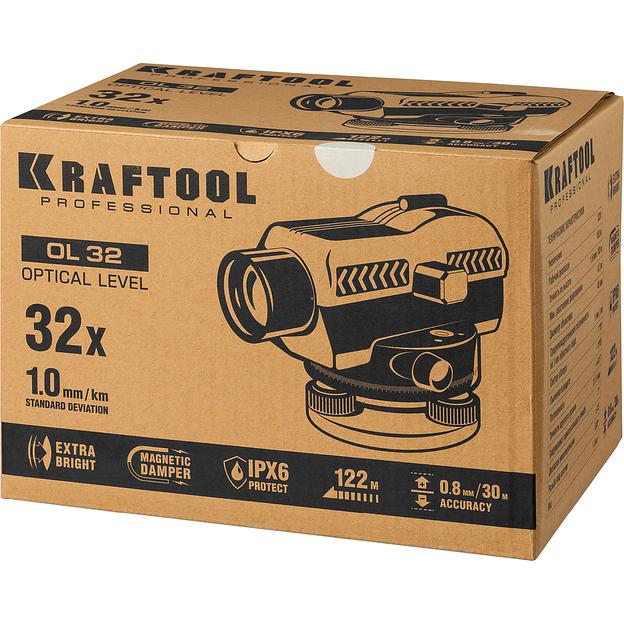 KRAFTOOL OL-32 100 м, оптический нивелир (34520) фото 10