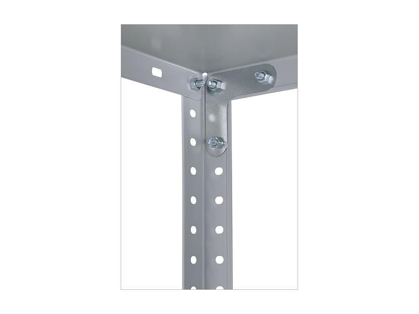 Стеллаж лёгкий ES 75KD/75X30/3 оцинкованный-ПТ ОПТ фото 8