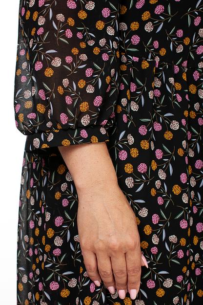 Платье женское 5988/14/Черный, розовый фото 2