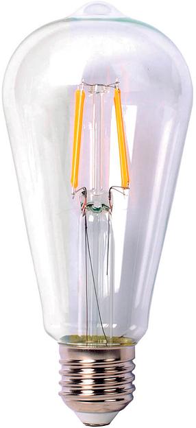 Лампа филам. Thomson Filament TH-B2106 7Вт цок.:E27 груша 220B 4500K св.свеч.бел.нейт. ST64 (упак.:1шт) фото 1