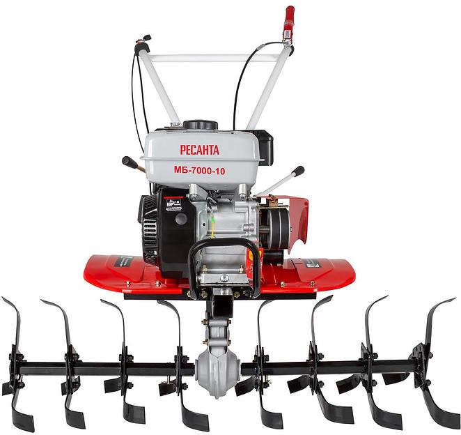 Мотоблок Ресанта МБ-7000-10 (70/5/37) бензиновый 7л.с. фото 5