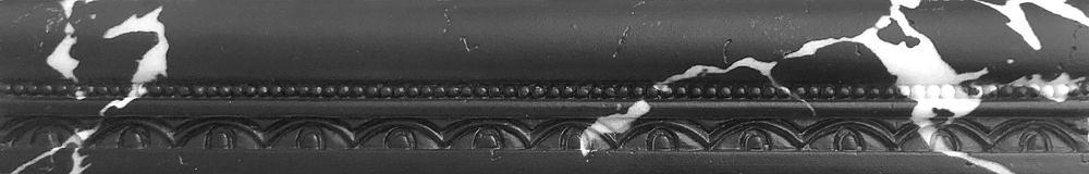 Бордюр настенный Armonia Estatuaria Isabel Blanco Moldura 4x25 фото 1