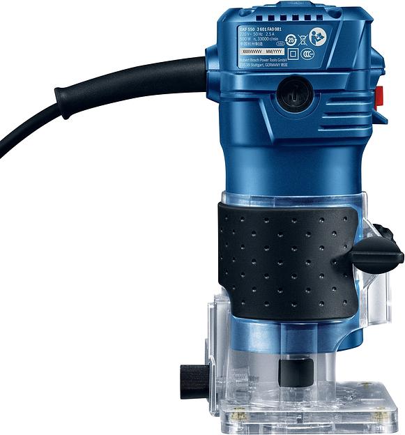 Фрезер Bosch GKF 550 550Вт 33000об/мин макс.ход:38мм фото 3