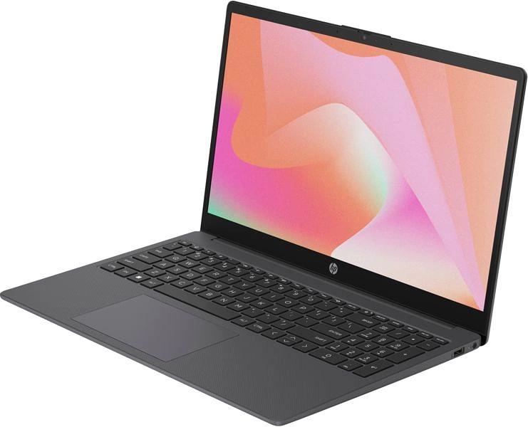 Ноутбук HP 15-fc008nia Ryzen 7 7730U 8Gb SSD512Gb AMD Radeon 15.6" IPS FHD (1920x1080) noOS grey WiFi BT Cam (7P9F8EA) фото 2