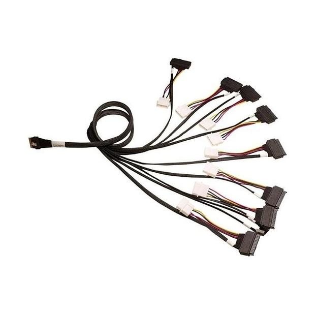 Кабель ACD-60006-JP Slimline SASx8 (SFF8654) -to- 8x U.3 Direct, 1M, (аналог Broadcom 05-60006-00) (C54839) {30} фото 1