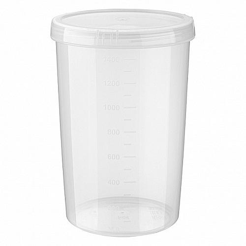 Банка для сыпучих прод. 1500 мл. d=125 мм. h=180 мм. п/п Винтаж  /1/28/ фото 1