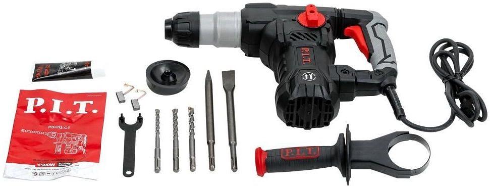 Перфоратор P.I.T. PBH32-C5 патрон:SDS-plus уд.:6Дж 1500Вт фото 3