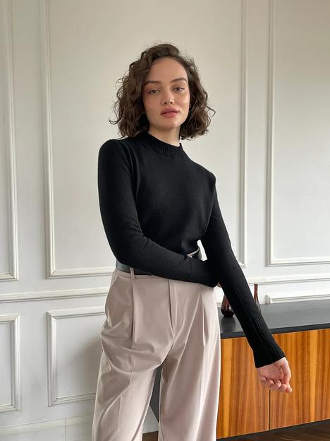 Кашемировый свитер Одри ОПТ фото 3