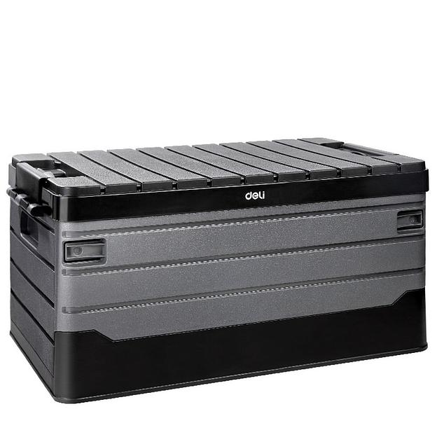 Ящики и сумки для инструментов Deli Ящик для инструментов складной Deli DL884135 480 х 300 х 240 мм, 35 литров фото 1