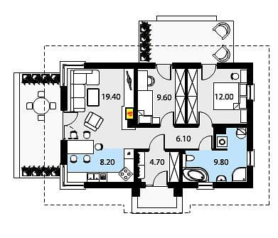 Проект дома «Гроотберг» фото 2