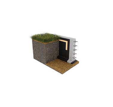 Профилированная мембрана Gruntflex фото 2