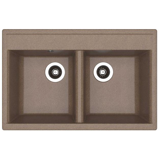 Мойка "Астра 780" (780х510х217), терракота фото 1