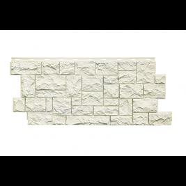 Фасадная панель Nordside "Северный камень", Белый фото 1