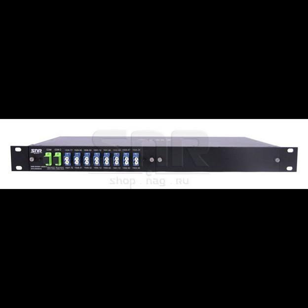 Мультиплексор DWDM двухволоконный 8-канальный в 1/2-слоте фото 3