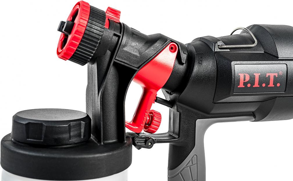 Краскораспылитель P.I.T. Мастер 0.8л/мин соп.:0.8мм бак:0.9л фото 5