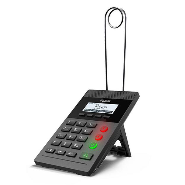 X2C Телефон IP Fanvil IP телефон для КЦ, 2 линии, ч/б экран c подсветкой, HD,10/100 Мбит/с фото 1