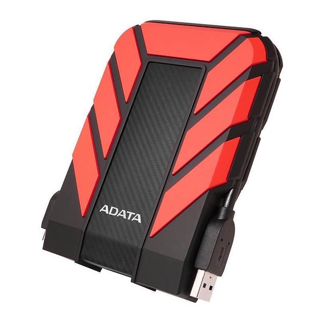 Внешний жесткий диск ADATA 1Тб USB 3.1 Цвет красный AHD710P-1TU31-CRD фото 2