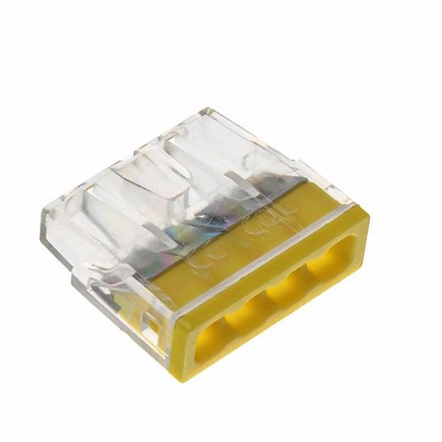 Клемма Exser 2273-244 24А 4 выхода, 0,5-2,5мм фото 1