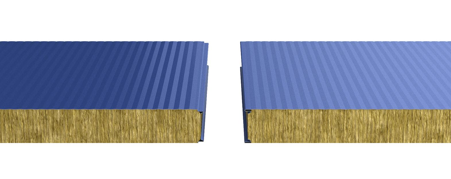 Сэндвич-панели стеновые 150 мм, пенополистирол фото 1