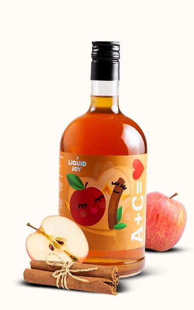 Сироп для кофе и для коктейлей, Яблоко-корица 0,7 л   фото 1