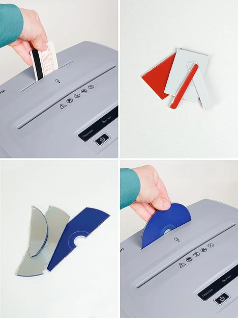 Шредер Heleos УП26-7+ серый (секр.P-7) фрагменты 6лист. 26лтр. пл.карты CD фото 6