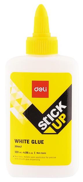 Клей ПВА Deli E39447 120мл бутылка фото 1