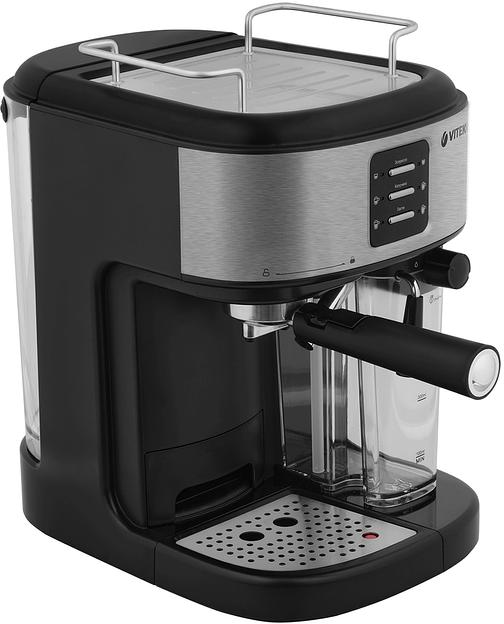 Кофеварка рожковая Vitek Metropolis VT-8489 1250Вт фото 6