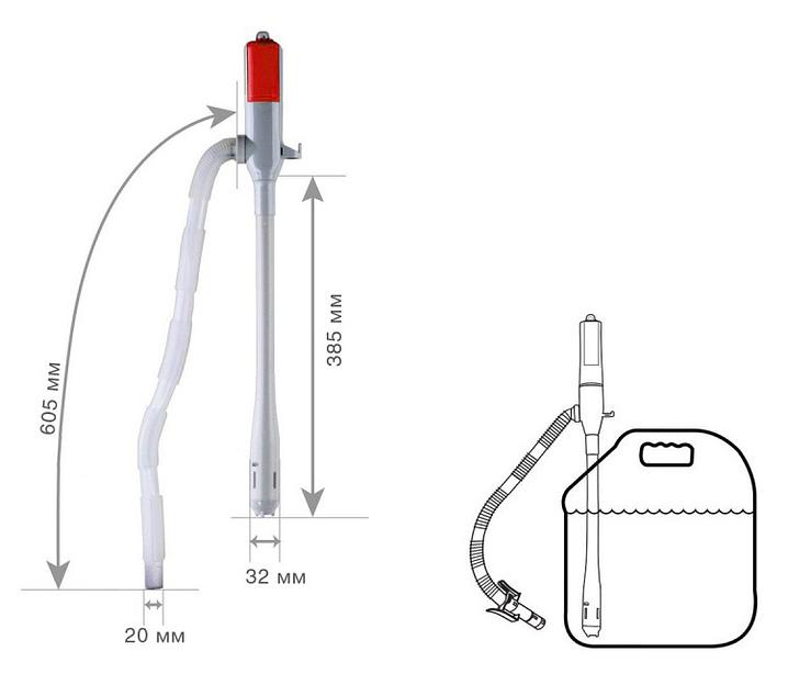 Насос топливный Berkut SP400ЕР фото 3